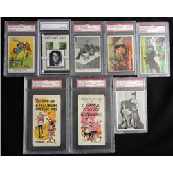 8 - PSA GRADED NON-SPORT VINTAGE CARDS, 1939 GODFREY PHILLIPS LITA CHEVRET, 1954