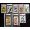 Image 1 : 8 - PSA GRADED NON-SPORT VINTAGE CARDS, 1939 GODFREY PHILLIPS LITA CHEVRET, 1954