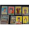 Image 2 : 1957 - 1958 -1959 TOPPS BASEBALL LOT; include '57  #1 TED WILLIAMS VG, #10 MAYS