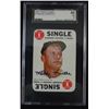 Image 1 : 1968 TOPPS GAME #2 MICKEY MANTLE SGC 60