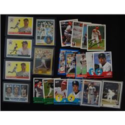 OVER 50 BASEBALL CARDS 80's, 90's, 2000s 1982 TOPPS RIPKEN ROOKIE NM+, 87T BONDS