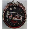 Image 1 : DALE EARNHARDT RACING CLOCK - 7 TIME WINSTON CUP CHAMPION