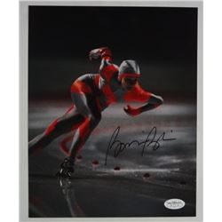 BONNIE BLAIR AUTOGRAPHED 8x10 COLOR PHOTO