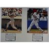 Image 1 : 2 - 8x10 BASEBALL AUTOGRAPHS - JOSE CANSECO &  RAFAEL FURCAL ROY 2000, COA's