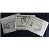 Image 2 : 1963 & 1964 NEWSPAPER LOT; KENNEDY PRESIDENT SLAIN & MOB RELATED STORIES - (14)