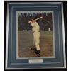 Image 1 : JOE DiMAGGIO COLORED 8x10 PHOTO, FRAMED / MATTED - NEW YORK YANKEES