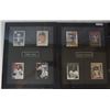Image 2 : Lot of 4 - 12"x15" Framed Trading Cards (4 in each)
