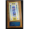 Image 5 : MIXED LOT - DON MATTINGLY RITZ POSTER, 1995 INDIANS CHAMPIONSHIP TICKET & Sal