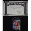 Image 2 : SAN FRANCISCO JOE MONTANA SIGNED/AUTOGRAPHED TRADING CARD