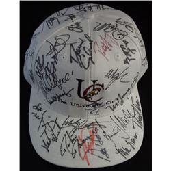 MULTI-SIGNED NIKE GOLF CAP - OVER 35 SIGNATURES - THE UNIVERSITY CLUB