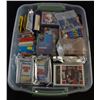 Image 1 : TOTE FULL OF SUB SETS, PACKS, SPECIAL INSERT, BLUE CHIP PACKS, LOTS of CARDS,