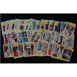 150+ NOLAN RYAN CARDS, 30 MIKE SCHMIDT CARDS, 58 QUAKER OATS STARS, 32- '84 TOPS