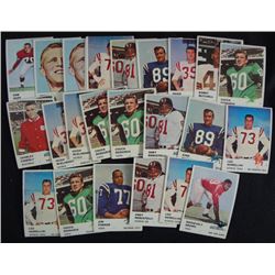 28 - 1961 FLEER FOOTBALL STAR / SEMI STARS - ALL BIG NAMES!