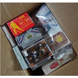 HOCKEY COLLECTION - 8 - SMALL SETS, FLAIR SHOWCASE WAX  BOX,  AUTO TONY ESPOSITO