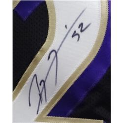 RAY LEWIS AUTOGRAPHED SIGNED BALTIMORE RAVENS #52 JERSEY PSA/DNA