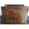 Image 1 : 1987 Topps Baseball Unopened Rack Pack Case w/ 6 Boxes per Case, 24 Packs /Box