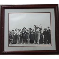 Ben Hogan Signed / Autographed 27" x 24" B/W Photo