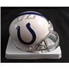 Image 2 : Andrew Luck Autographed/Signed Indianapolis Colts Riddell Mini Helmet - COA GA