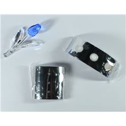 Swarovski Crystal Blue Tulip Art Glass