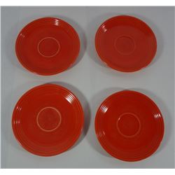 Fiesta Salad Plates Orange
