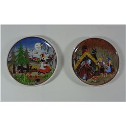 Grimms Fairytale Collectible Mini Plates