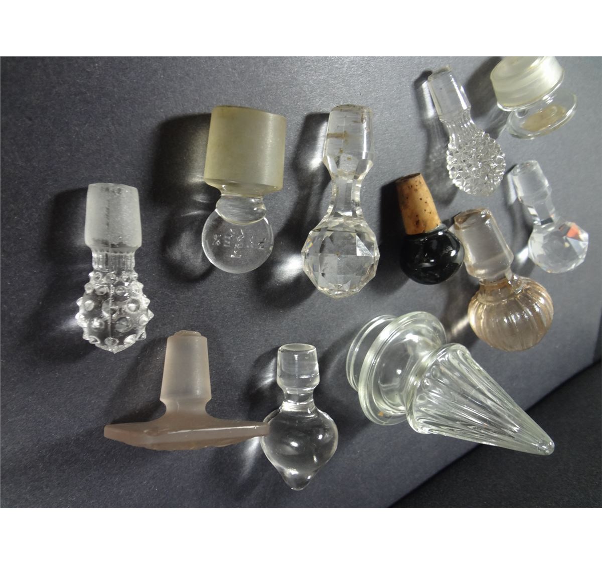 Vintage Glass Bottle Stoppers