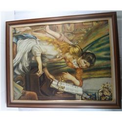 Signed Oil Painting on stretched canvas 22" x 28"