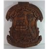 Image 2 : Hand carved Wooden Liberian Crest & "Hands" Carving