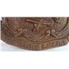 Image 3 : Hand carved Wooden Liberian Crest & "Hands" Carving
