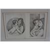 Image 2 : Original Engraving Print by Doris Wokurka, 3/75 matted and framed