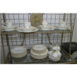 Selection of Mikasa  Island Spirit  dinner ware including settings for twelve of dinner plates, soup