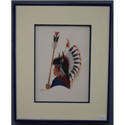 KIOWA WATER COLOR (MOPOPE)