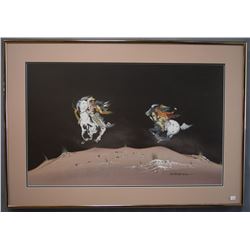 COMANCHE PAINTING (NEVAQUAYA)