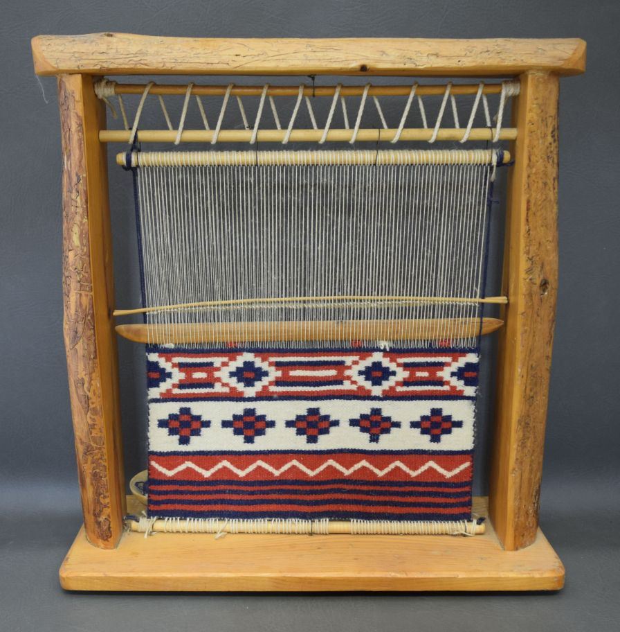 NAVAJO WEAVER LOOM