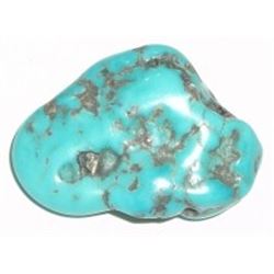 BEAUTIFUL 73.00 CARAT/14.6 GRAMS TURQUOISE PIECE *LARGE* POLISHED STONE!! STONE CAME OUT OF ESTATE S