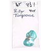 Image 1 : BEAUTIFUL NATURAL TURQUOISE 41.00 CARATS/8.2 GRAMS *MINED IN ARIZONA* POLISHED STONE!! ITEM CAME OUT