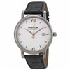 Image 1 : Montblanc Silvered White Dial Automatic Mens Watch 110717