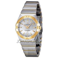 Original Omega Constellation Silver Dial Stainless Steel Ladies Watch 12320276002002