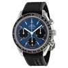 Image 1 : Omega Speedmaster Racing Blue Dial Rubber Strap Mens Watch 32632405003001