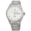 Image 1 : Tag Heuer Carrera Automatic Silver Dial Stainless Steel Mens Watch WAR201BBA0723
