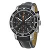 Image 1 : Fortis Cosmonauts Chronograph Automatic Black Dial Black Leather Mens Watch