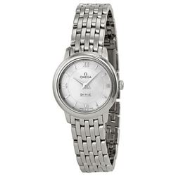 Omega De Ville Prestige Mother of Pearl Dial Stainless Steel Ladies Watch