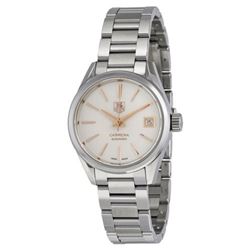 Tag Heuer Carrera Automatic Silver Dial Stainless Steel Ladies Watch