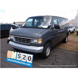 1995 FORD E-150 VAN ~ 107,949 MILES VIN: 1FTEE14N5SHB55165, NMDPS, FULL-SIZE, RWD, V8, 5.0L, ONLY DR