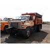 Image 1 : 1999 GMC C7H042 TOPKICK DUMP TRUCK ~ 135,836 MILES VIN: 1GDP7H1C9XJ513913, C8500, ORANGE, BLACK, L6,