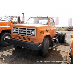 1987 GMC TOPKICK TRUCK ~ 112,859 MILES VIN: 1GDM7D1EXHV539329, V8, 7.0L, CAB & CHASSIS TITLE # 15068