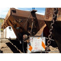 WARREN SALT SPREADER 5 YARD (print sequence:) FA36786