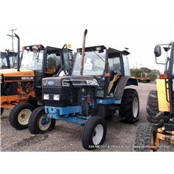 NEW HOLLAND/FORD 7740 INDUSTRIAL TRACTOR, 135 HRS (print sequence:) FA36579