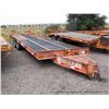 Image 3 : 1996 HOLDEN TDO4029 FLAT BED UTILITY, TANDEM AXLE VIN: 12HTD3424TS204979, PINTLE PULL, (21' TRAILER,