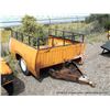 Image 2 : 1984 SHOPMADE PICKUP BED TRAILER, SINGLE AXLE VIN: NM133442 TITLE # 150791GSD314585 FA03495